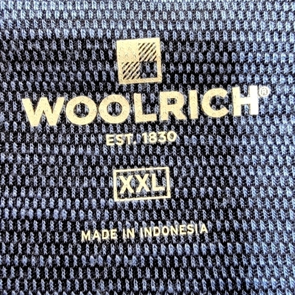 🌶️Woolrich Men’s XXL Round Neck Short Sleeve Tee Shirt Light Blue Cotton Blend - Picture 6 of 8